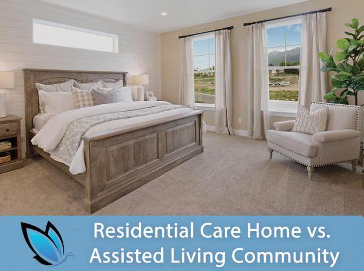 Residential Care Home vs. Assisted Living Community