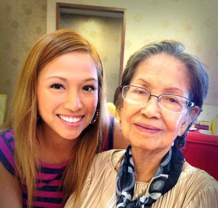 Co-Founder Kate Allado with her Grandmother