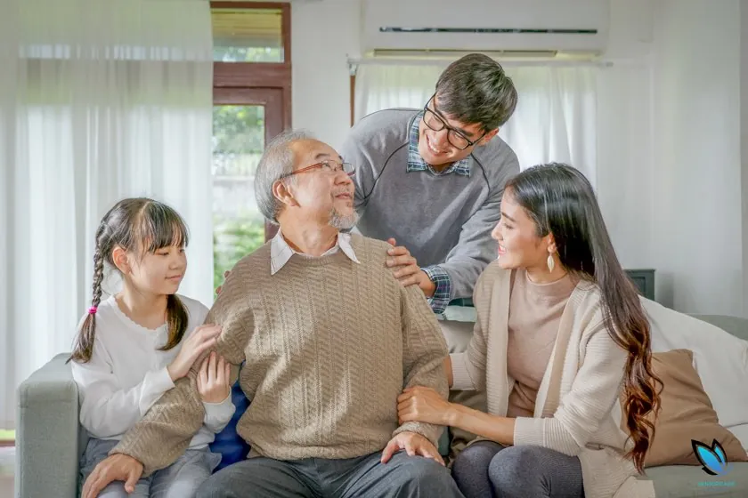 Asian Family for Senior Care