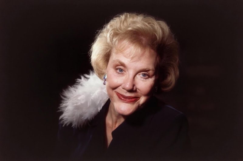 Jane Glenn Hass posing for a portrait shot